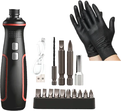 Akkus Fúró-Csavarhúzó Kombináció - Gyors töltés, Erőteljes teljesítmény