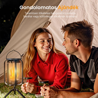 🌞Nyári ajánlat 🔥4 üzemmóddal rendelkező kültéri napelemes zseblámpa