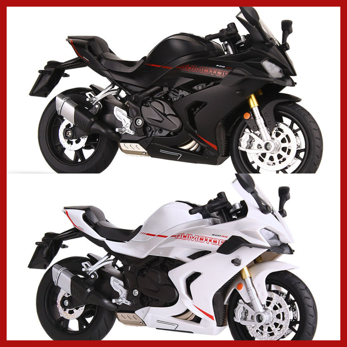 🏍Motorkerékpár modell 1:12 méretarányban