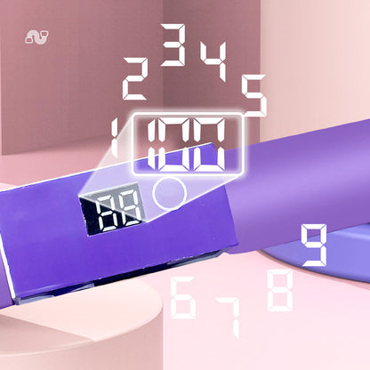 💪6-csöves Lábpedálos Ellenállási Szalag Hangos Számolással