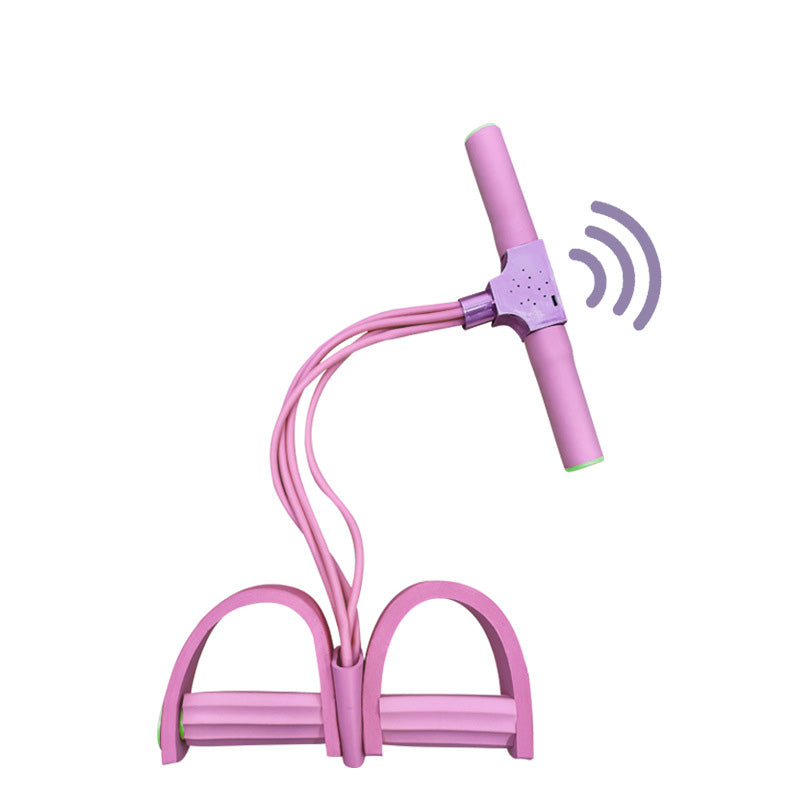 💪6-csöves Lábpedálos Ellenállási Szalag Hangos Számolással